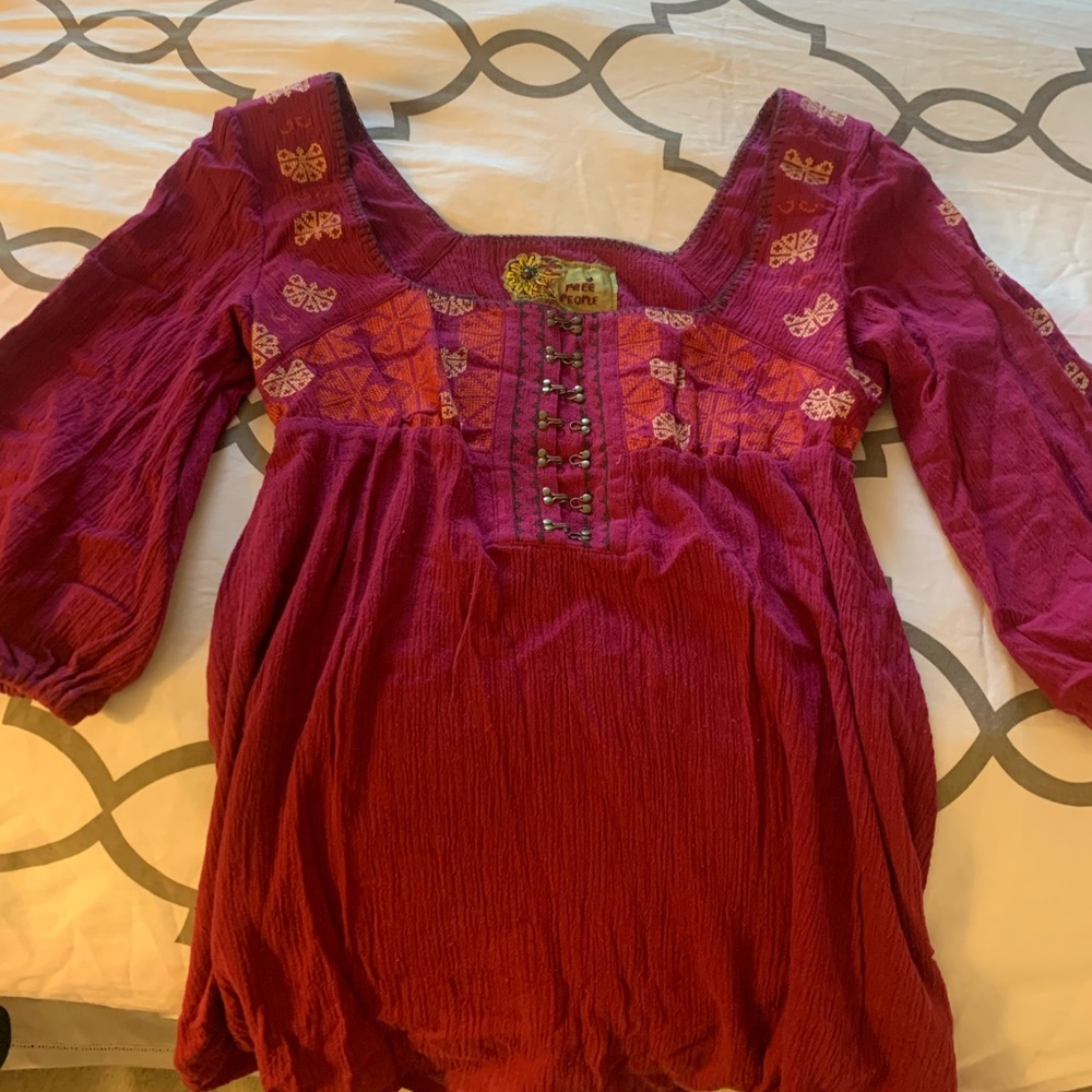 Free People Peasant Blouse
